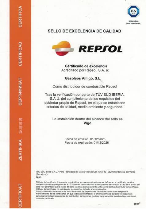 Certificado Calidad